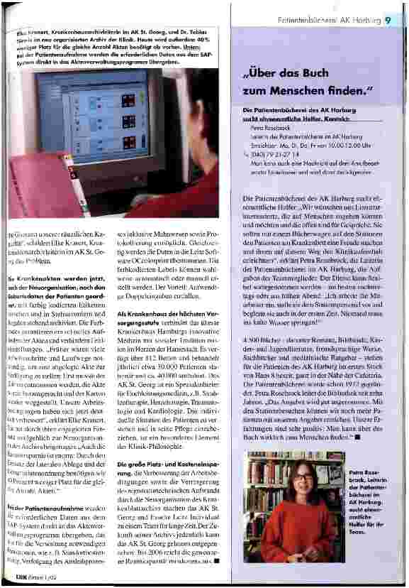 Vorschauseite 2: Eine Krankenakte aus 900.000: Minutenschnell gefunden!