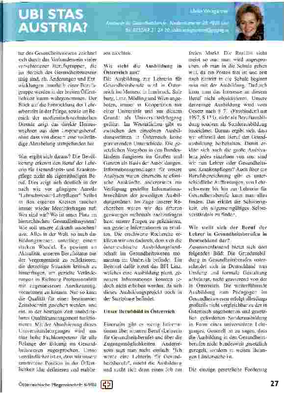 Vorschauseite 2: Rollenverständnis - 3. Tagung der ARGE LehrerInnen
