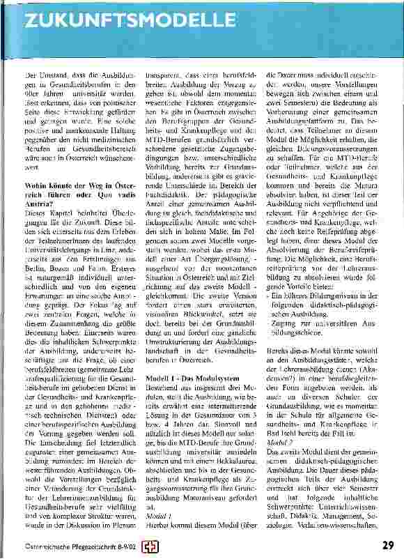 Vorschauseite 4: Rollenverständnis - 3. Tagung der ARGE LehrerInnen