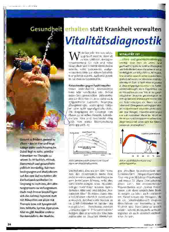 Vorschauseite 1: Vitalitätsdisgnostik