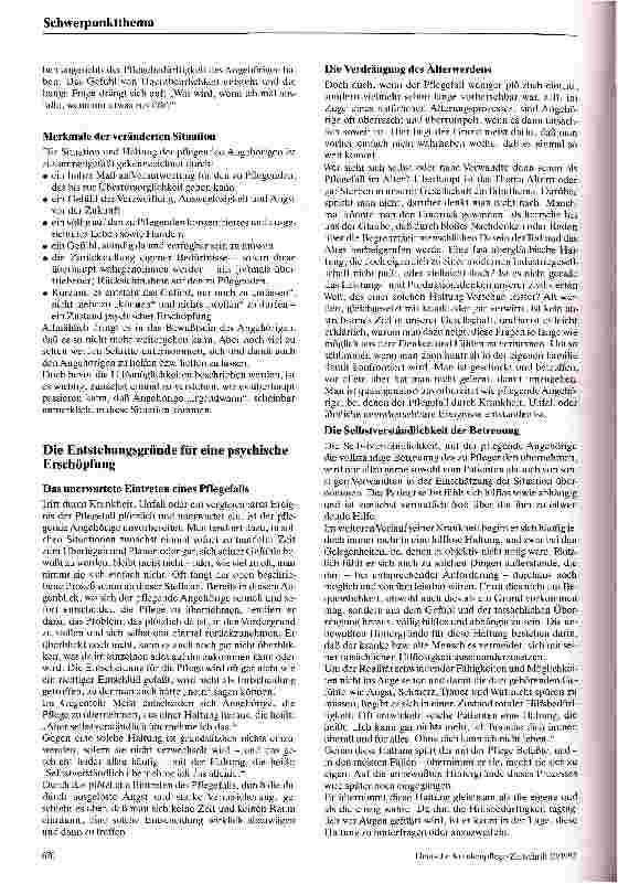 Vorschauseite 2: Muß der Patient immer im Mittelpunkt stehen?