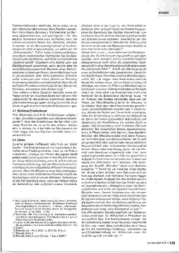 Vorschauseite 4: Management der Medizintechnik