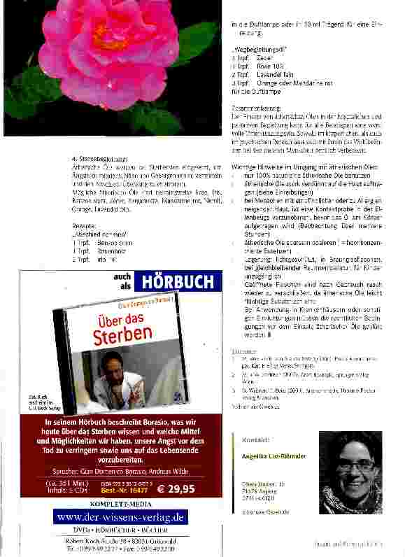 Vorschauseite 3: Aromaöle in der Hospizund Palliativversorgung