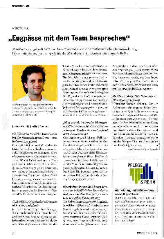 Vorschauseite 1: Engpässe mit dem Team besprechen