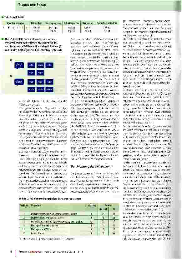 Vorschauseite 3: Hochfrequentes Training der auditiven Analyse bei Aphasie