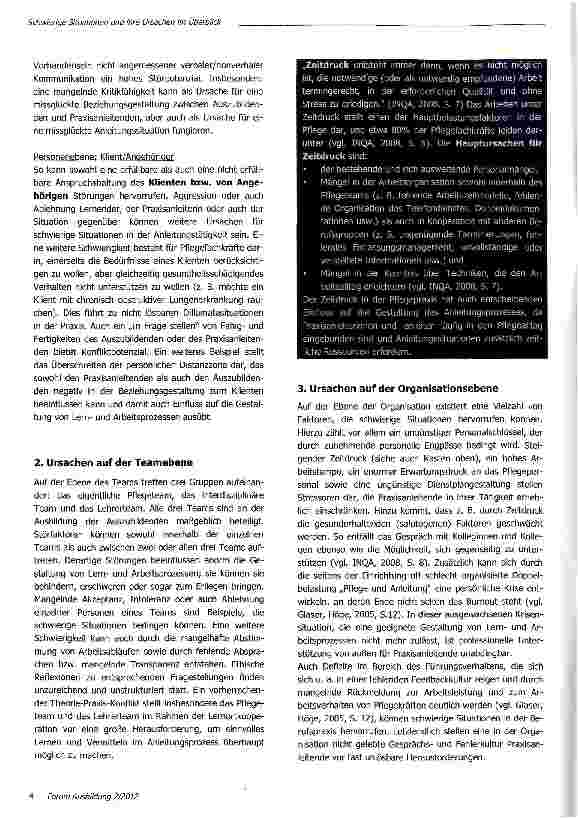 Vorschauseite 3: Schwierige Situationen und ihre Ursachen im Überblick