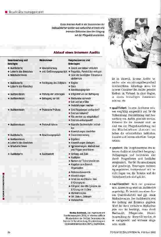 Vorschauseite 3: Interne Audits Kollegiale Methode zur Qualitätsentwicklung