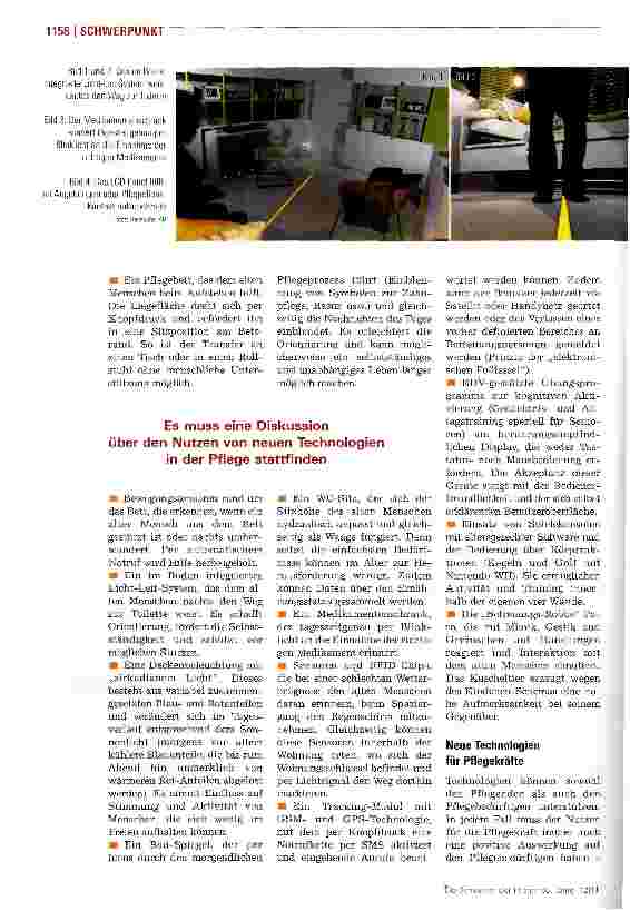 Vorschauseite 5: Das fixierungsfreie Pflegeheim ist möglich