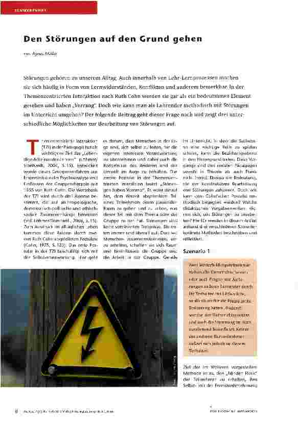 Vorschauseite 1: Den Störungen auf den Grund gehen