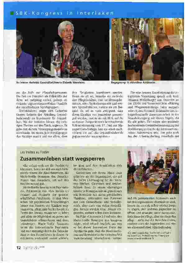 Vorschauseite 3: Pflegewelt in Bewegung