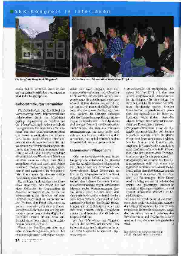 Vorschauseite 5: Pflegewelt in Bewegung