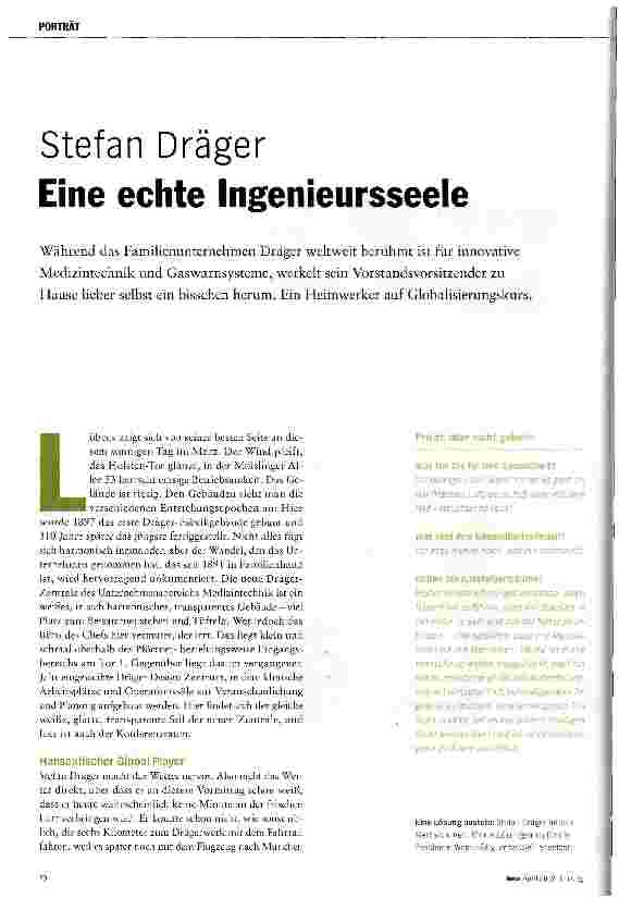 Vorschauseite 1: Eine echte Ingenieursseele