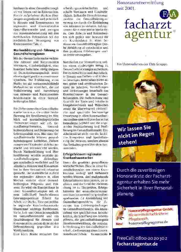 Vorschauseite 3: Geschlossenheit als Erfolgsfaktor