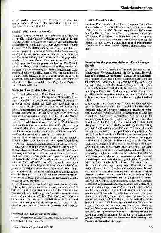 Vorschauseite 2: Die Entwicklung der Sexualität und Geschlechtsidentität