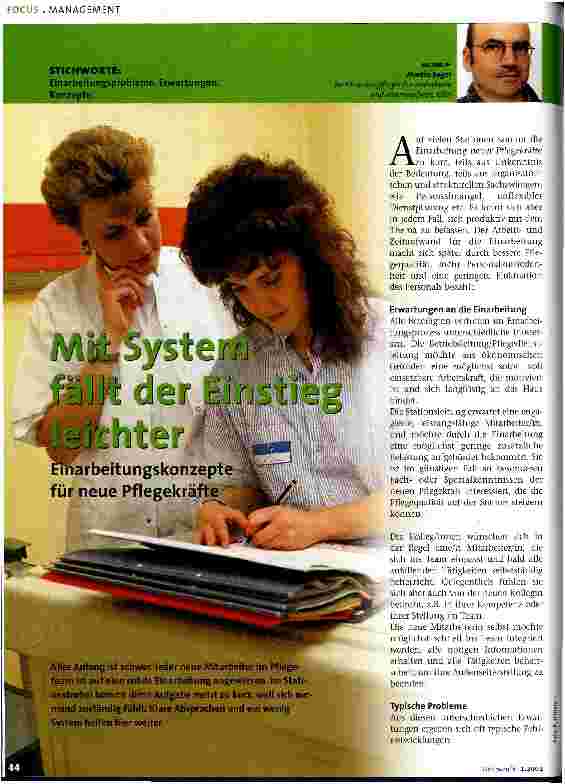 Vorschauseite 1: Mit System fällt der Einstieg leichter