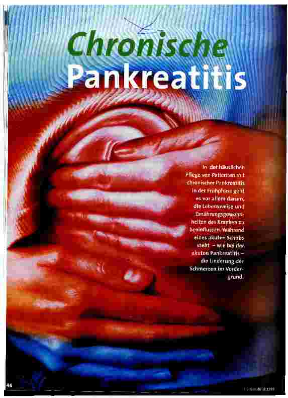 Vorschauseite 1: Chronische Pankreatitis