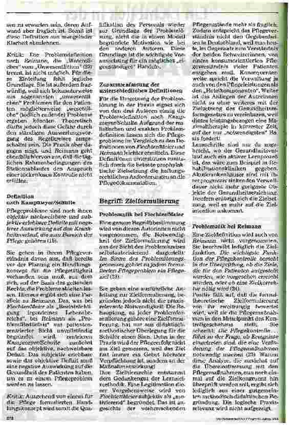 Vorschauseite 3: Theorie - Praxis - Pflegenotstand Teil 3
