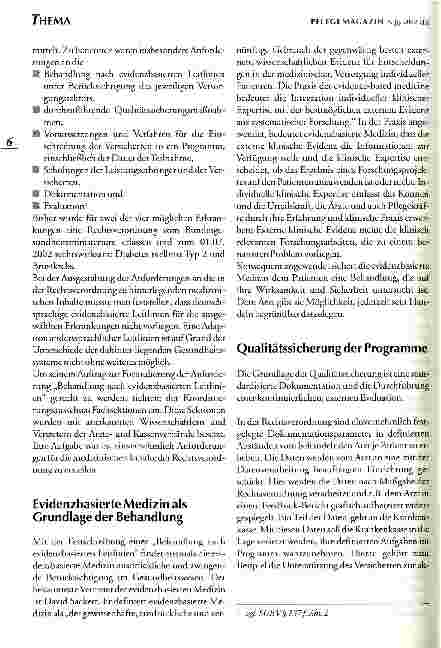 Vorschauseite 3: Disease-Management-Programme Chancen und Herausforderung für das deutsche Gesundheitswesen
