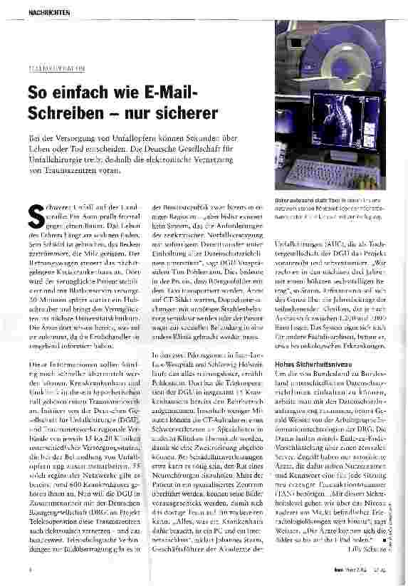 Vorschauseite 1: So einfach wie E-Mail-Schreiben - nur sicherer