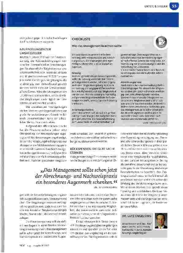 Vorschauseite 2: Alle Steuerregeln im Blick
