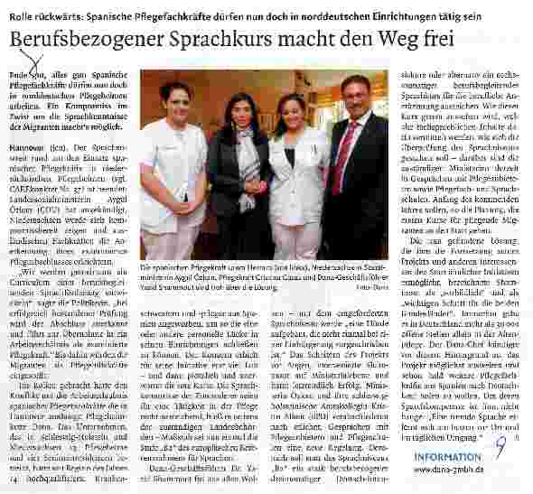 Vorschauseite 1: Berufsbezogener Sprachkurs macht den Weg frei