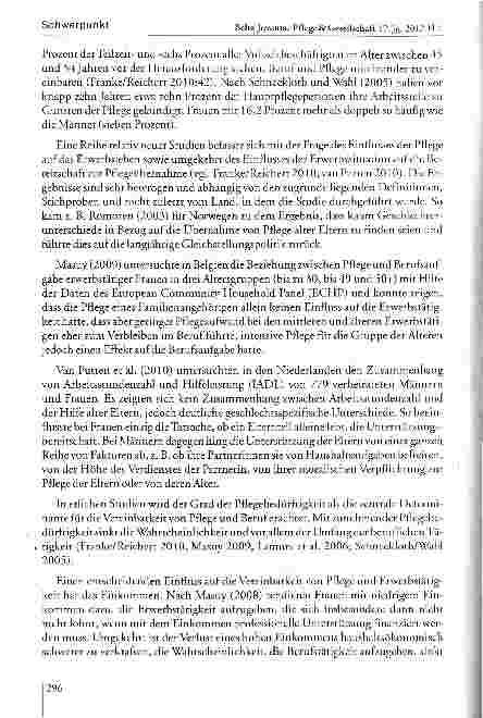 Vorschauseite 4: „Ich bin dann selbst in so einer Art Hamsterrad. .. - Töchter zwischen Beruf und Pflege. Eine qualitative Untersuchung mit Töchtern von hilfeund pflegebedürftigen Eltern