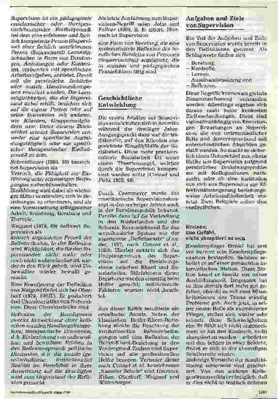 Vorschauseite 2: Supervision in der Krankenpflege