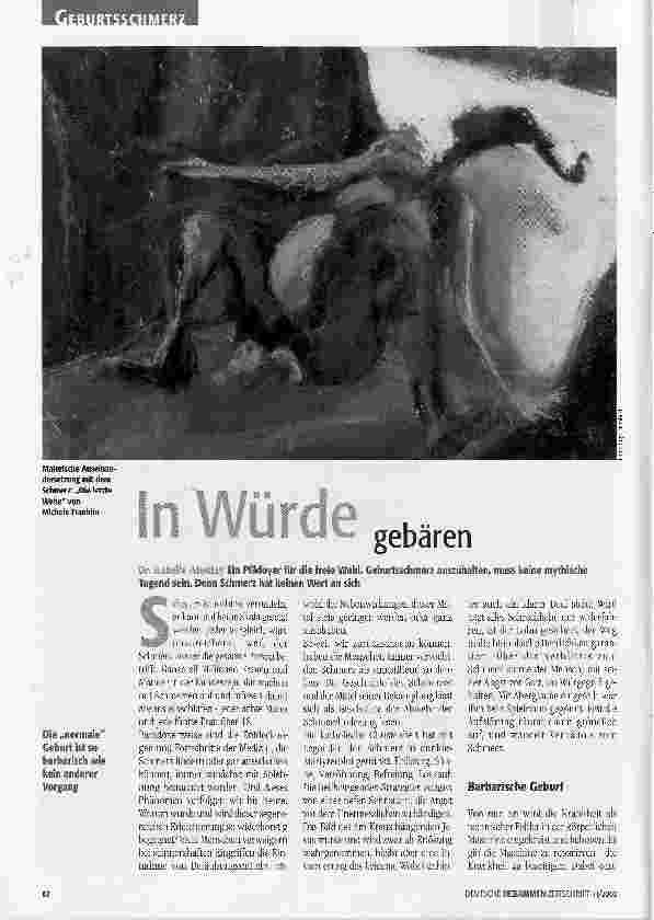 Vorschauseite 1: In Würde gebären