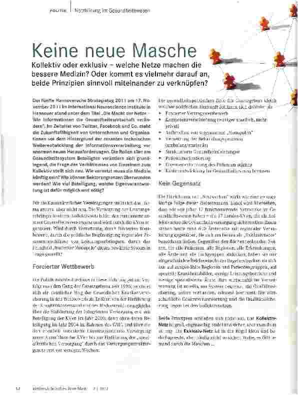 Vorschauseite 1: Keine neue Masche