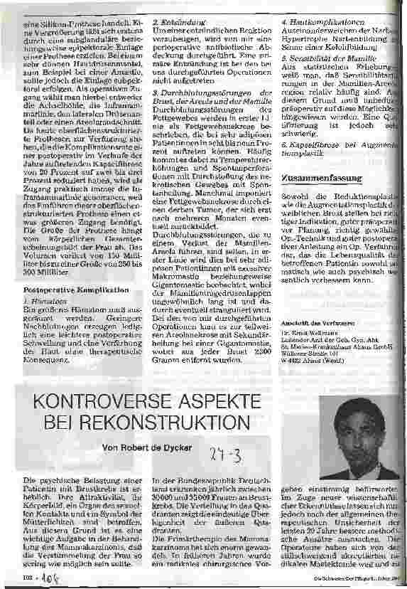 Vorschauseite 1: Kontroverse Aspekte bei Rekonstruktion