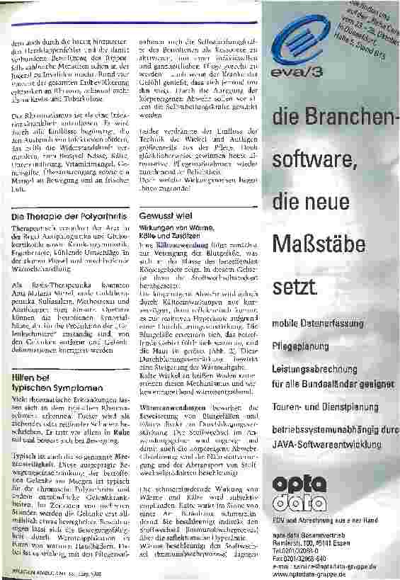 Vorschauseite 2: Wickel und Auflagen helfen Symptome zu lindern Unterstützung bei Gelenkrheumatismus