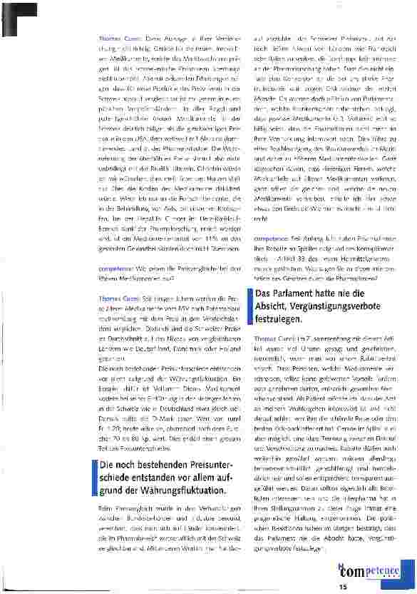 Vorschauseite 2: Medikamentenpreise: So werden sie gemacht