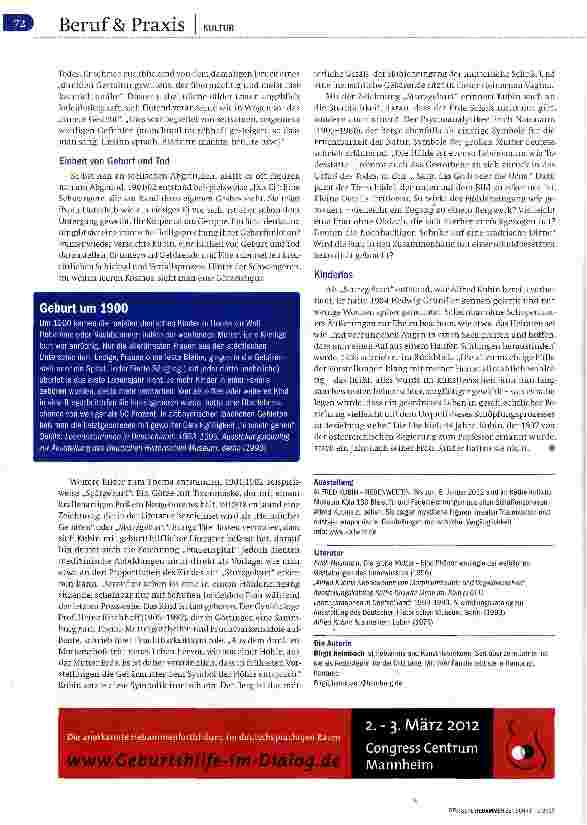 Vorschauseite 3: Albtraumhafte Geburtsbilder