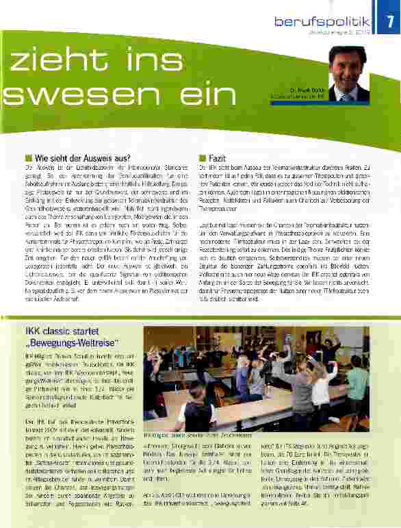 Vorschauseite 2: Telematik zieht ins Gesundheitswesen ein