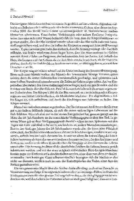Vorschauseite 2: Der Tod als Voraussetzung der Organspende?