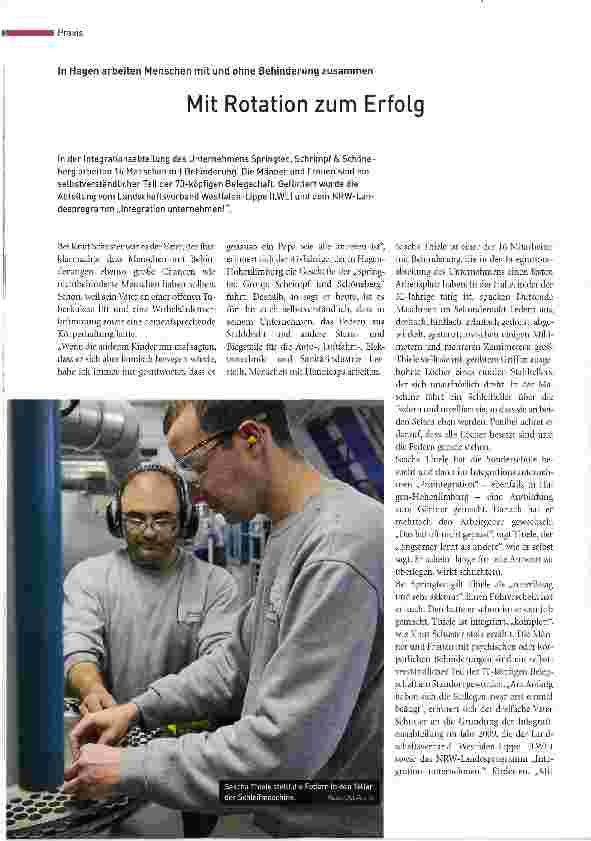 Vorschauseite 1: Mit Rotation zum Erfolg