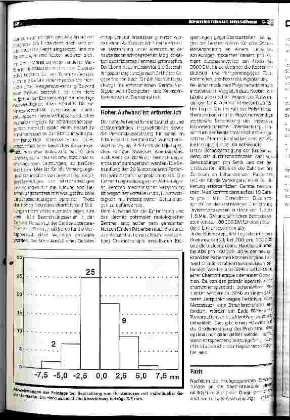 Vorschauseite 4: Zur Qualität der medizinischen Versorgung Das Beispiel Strahlentherapie