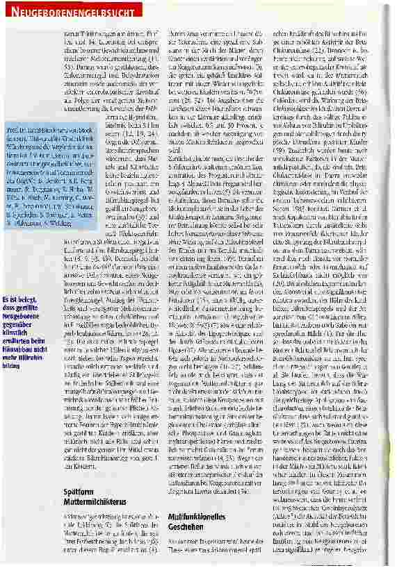Vorschauseite 3: Neugeborenen-ikterus durch optimales Stillen vermeiden