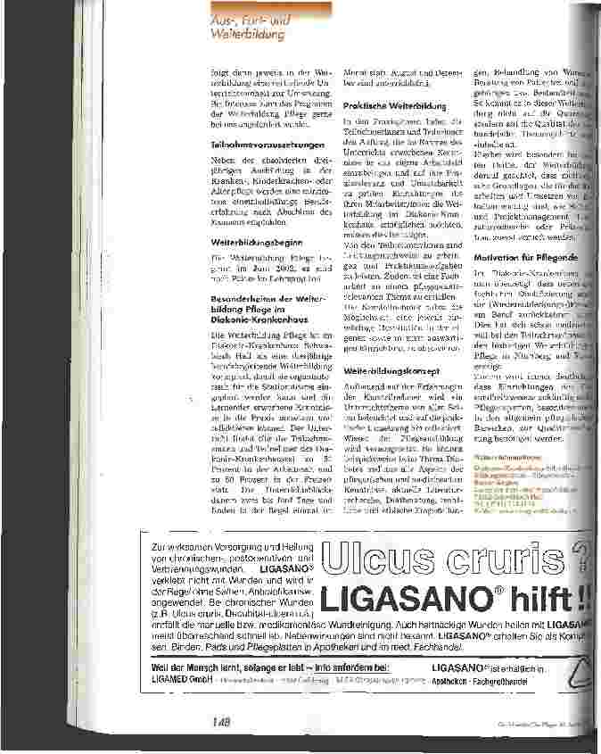 Vorschauseite 3: Weiterbildung zum Pflegeexperten Spezialist auf Allgemeinstation