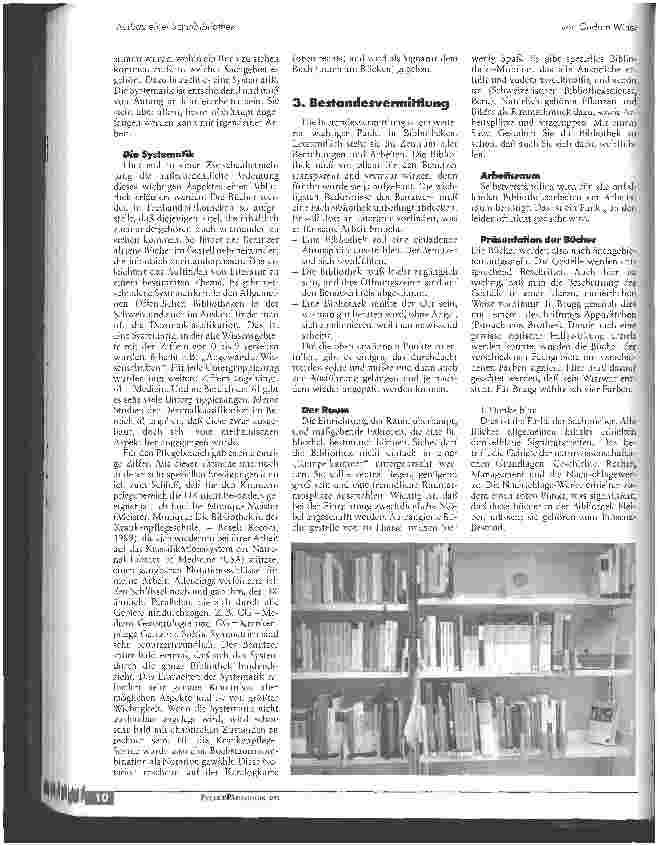 Vorschauseite 3: Aufbau einer Schulbibliothek