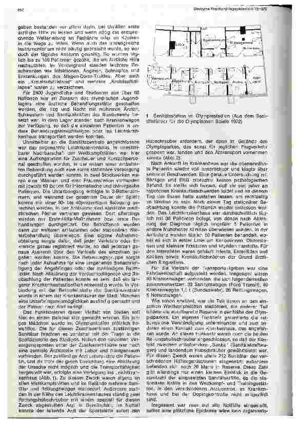 Vorschauseite 4: Als Arzt bei den XX. Olympischen Spielen 1972 in München