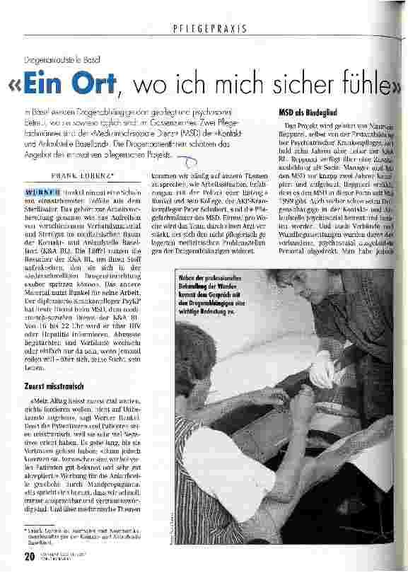 Vorschauseite 1: Ein Ort, wo ich mich sicher fühle