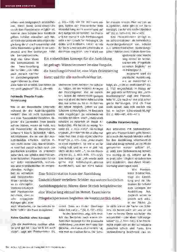 Vorschauseite 3: Qualität zwischen Anspruch und Realität