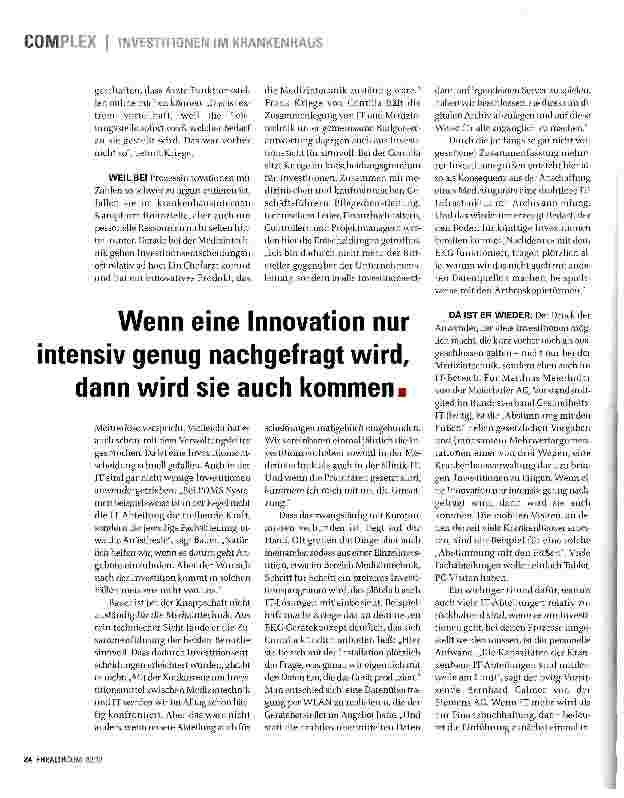 Vorschauseite 4: FINANZSPRITZE FÜR DIE IT