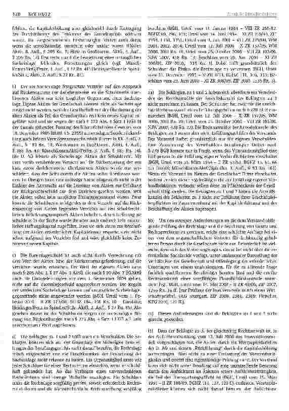 Vorschauseite 3: Haftung des Vorstandes und Vertrauen auf eingeholten Rechtsrat Haftung des Vorstandes, Schadensersatzpflicht, Verschulden, Rechtsirrtum