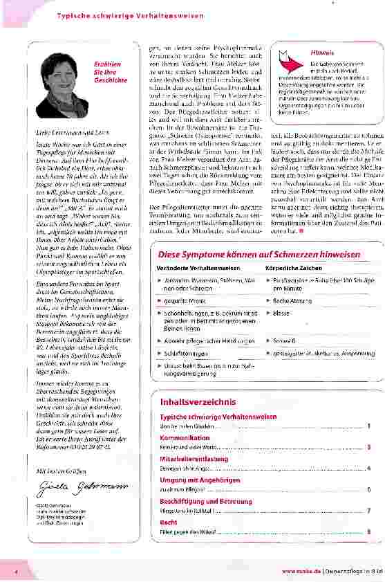 Vorschauseite 2: Unruhe in den Gliedern