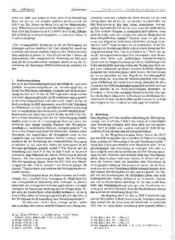 Vorschauseite 4: „Mehr Beinfreiheit - Aufgabe des Verordnungsmonopols in der Hilfsmittelversorgung am Beispiel der Hörgeräte