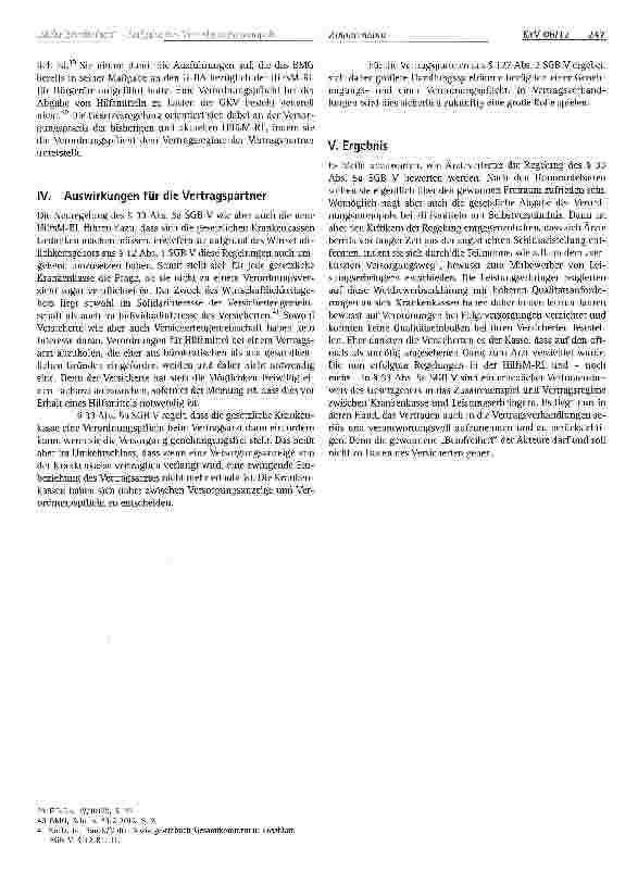 Vorschauseite 5: „Mehr Beinfreiheit - Aufgabe des Verordnungsmonopols in der Hilfsmittelversorgung am Beispiel der Hörgeräte