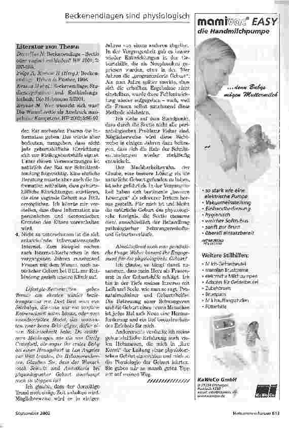 Vorschauseite 4: BECKENENDLAGEN SIND PHYSIOLOGISCH WANN IST EINE VAGINALE GEBURT MÖGLICH?