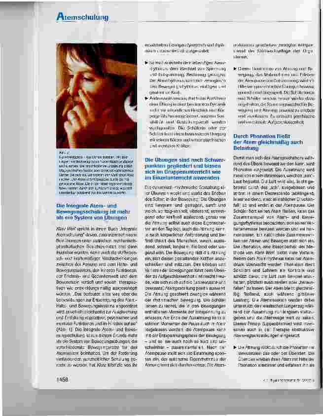 Vorschauseite 3: Integrale Atemund Bewegungsschulung Methode Klara Wolf
